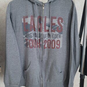 Eagles Concert 2009 Long Road Out of Eden Hoodie Size XL
